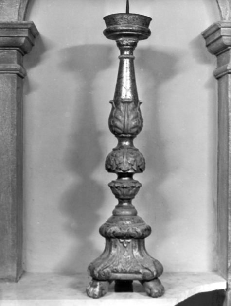 candeliere, serie - ambito garfagnino (secc. XVII/ XVIII)
