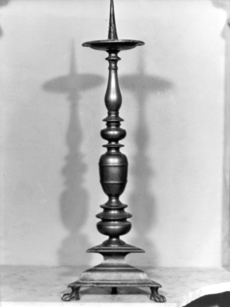 candeliere, serie - bottega toscana (sec. XVII)