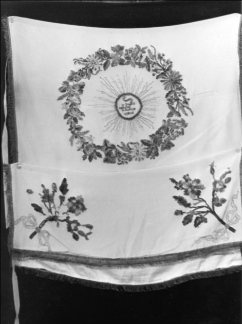 velo omerale - manifattura toscana (fine sec. XVIII)