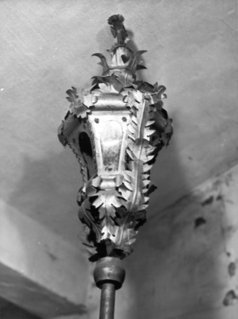 lanterna processionale, serie - bottega lucchese (sec. XVIII)