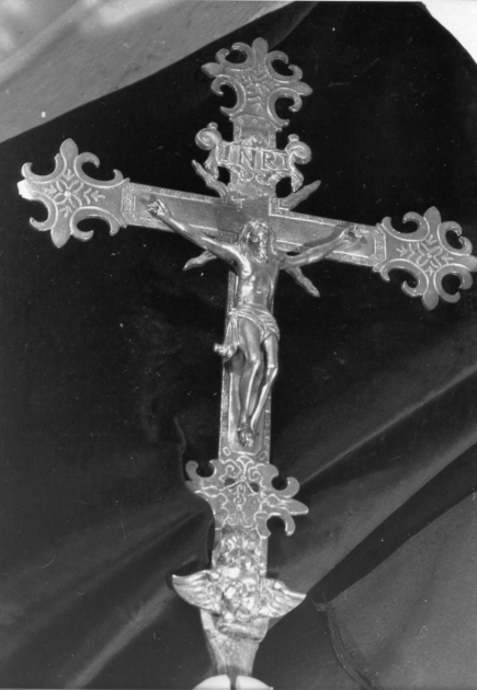 croce processionale - bottega toscana (sec. XVIII)
