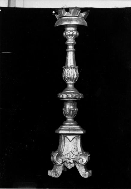 candeliere, serie - bottega lucchese (inizio sec. XIX)