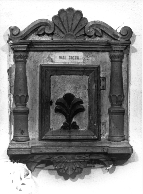 tabernacolo murale - bottega toscana (seconda metà sec. XVIII)