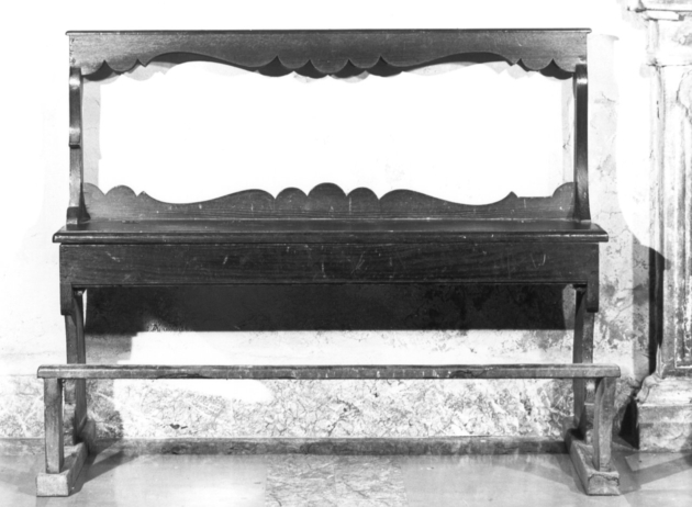 panca, serie - bottega toscana (prima metà sec. XX)