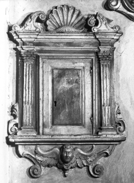 tabernacolo murale - bottega toscana (sec. XVIII)