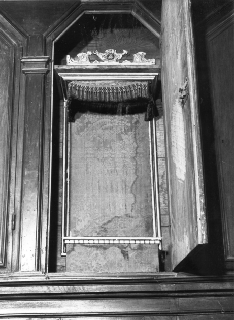 tronetto per esposizione eucaristica - bottega toscana (sec. XVIII)