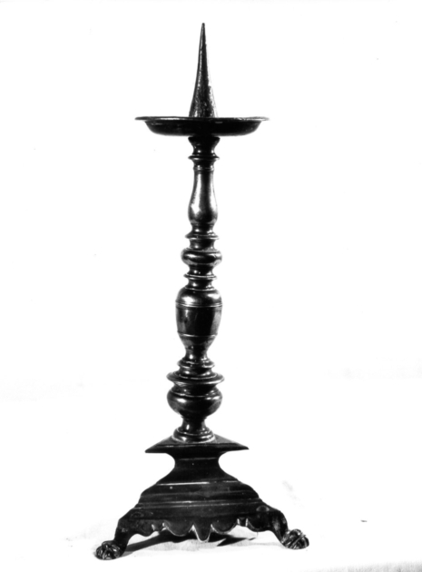 candeliere, serie - bottega toscana (sec. XVIII)