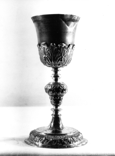 calice - bottega toscana (secc. XVII/ XVIII)