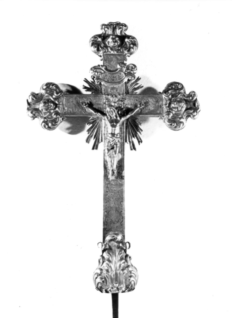 croce processionale - bottega toscana (sec. XVIII)