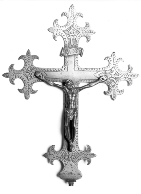 croce - bottega toscana (sec. XVII)