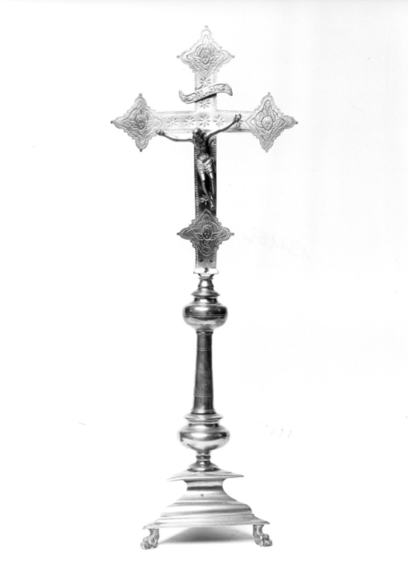croce d'altare - bottega toscana (sec. XVII)