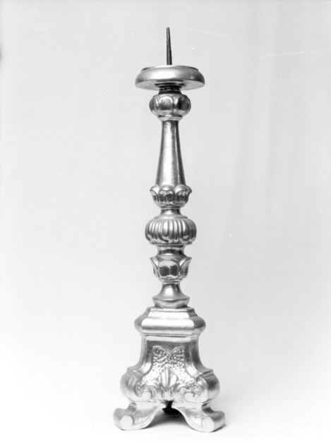 candeliere, serie - bottega lucchese (secc. XVIII/ XIX)