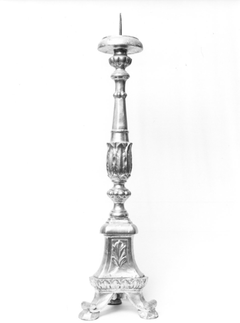 candeliere, serie - bottega lucchese (secc. XVIII/ XIX)