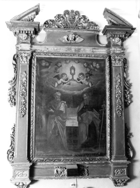 dossale - ambito garfagnino (seconda metà sec. XVIII)