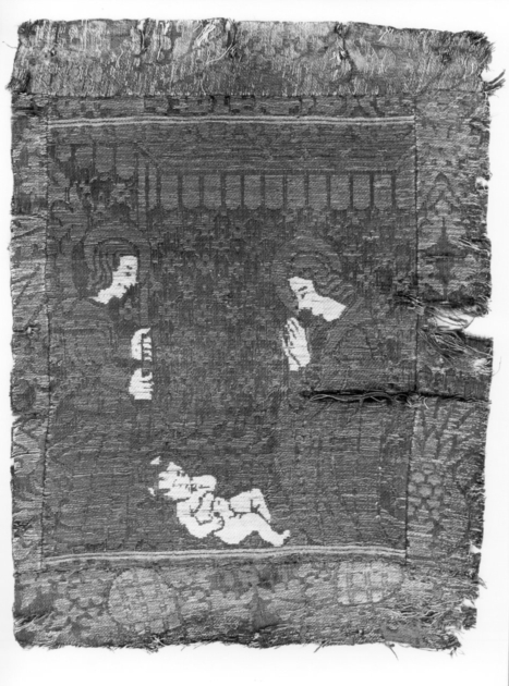 tessuto, serie - manifattura lucchese (sec. XV)