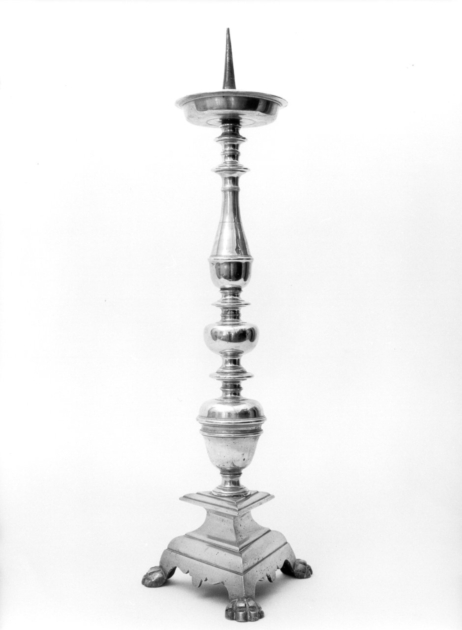 candeliere, serie - bottega toscana (sec. XVIII)