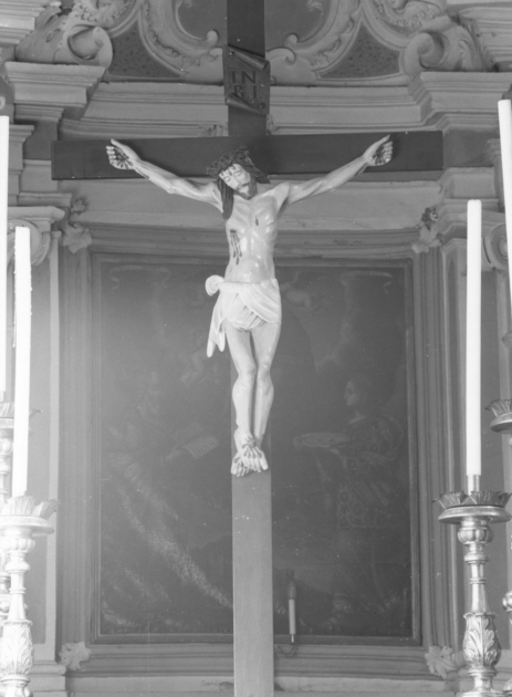 crocifisso - ambito garfagnino (sec. XIX)