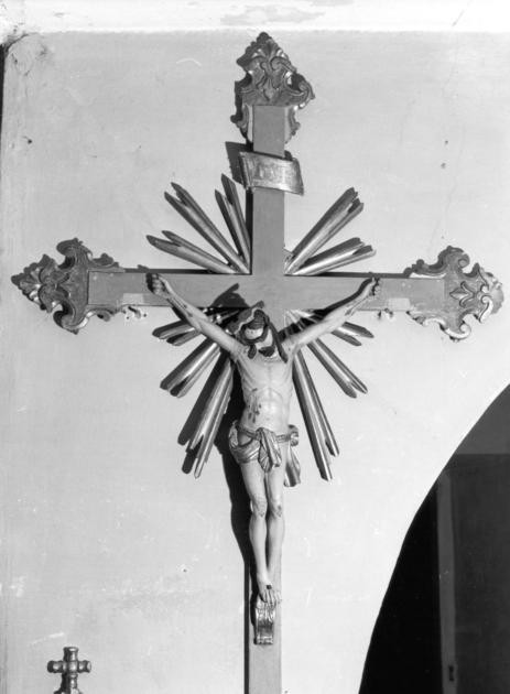 crocifisso - ambito garfagnino (secc. XVIII/ XIX)