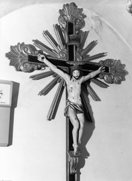 crocifisso - ambito garfagnino (sec. XVIII)