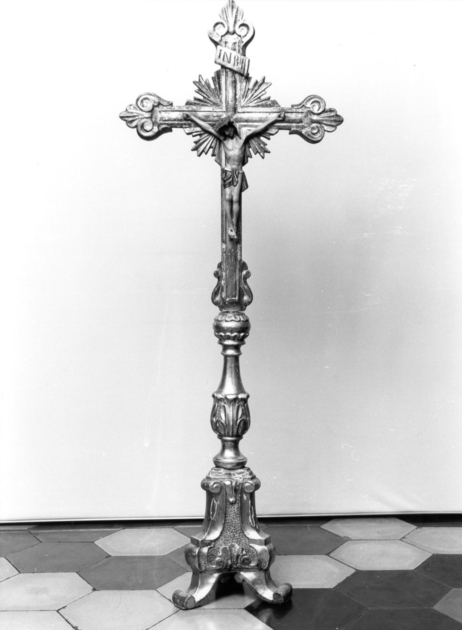 croce d'altare - ambito garfagnino (secc. XVIII/ XIX)