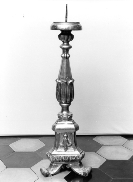 candeliere, serie - ambito garfagnino (prima metà sec. XIX)