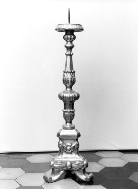 candeliere, serie - ambito garfagnino (secc. XVIII/ XIX)