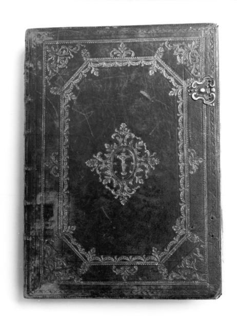 coperta di libro liturgico - bottega italiana (sec. XVII)