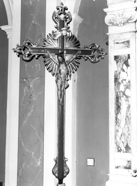 crocifisso - ambito garfagnino (sec. XVIII)