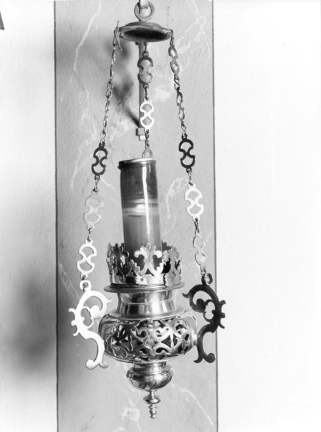 lampada pensile - bottega toscana (sec. XVII)