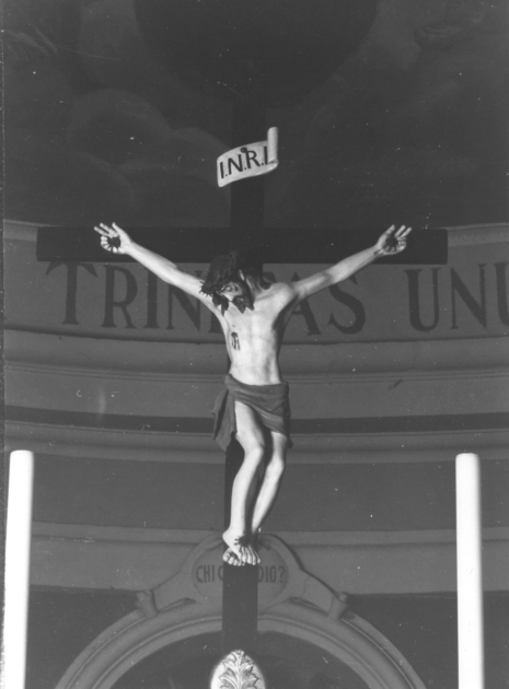 crocifisso - ambito garfagnino (fine sec. XIX)