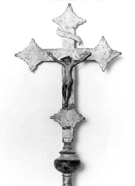 croce - bottega toscana (sec. XVII)