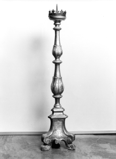 candeliere, serie - ambito garfagnino (sec. XIX)