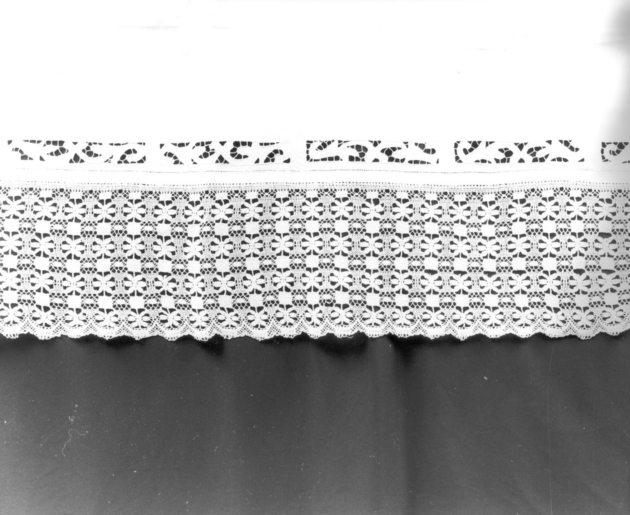 tovaglia d'altare, serie - manifattura italiana (fine sec. XIX)