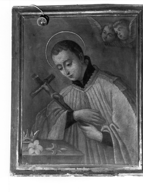 SAN LUIGI GONZAGA (dipinto) - ambito italiano (sec. XIX)