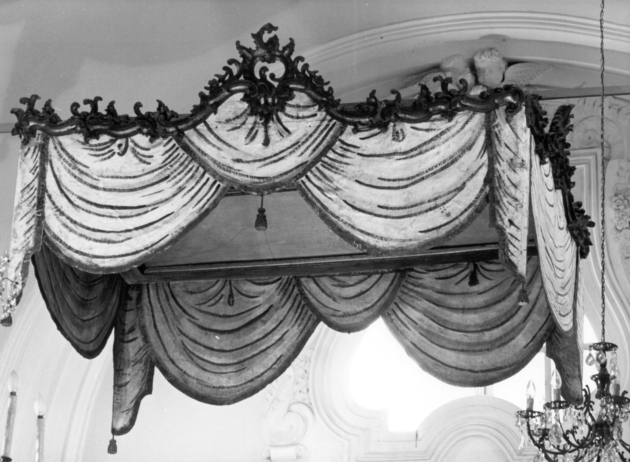 baldacchino d'altare - ambito garfagnino (sec. XVIII)