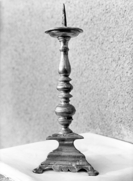 candeliere, serie - ambito garfagnino (sec. XVIII)