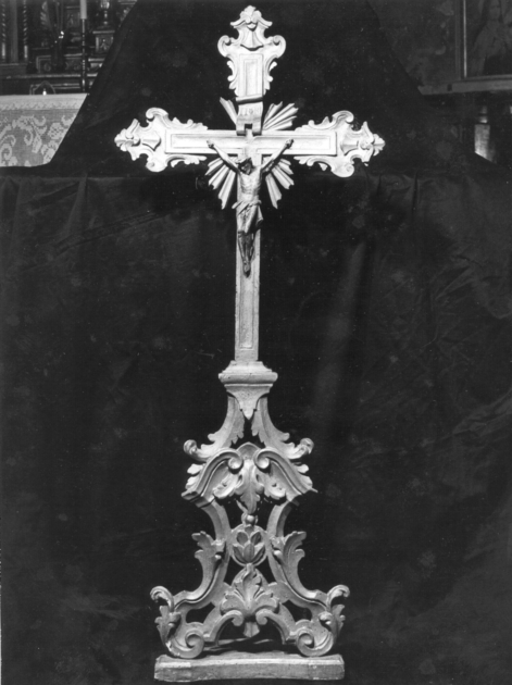 croce d'altare - ambito garfagnino (sec. XVIII)