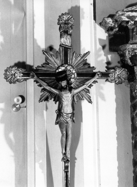 crocifisso - ambito garfagnino (sec. XIX)