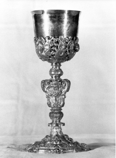 calice - bottega lucchese (inizio sec. XVIII)