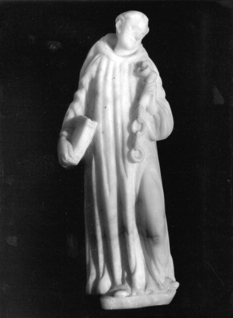 SAN LEONARDO (statuetta) - bottega apuana (sec. XIX)