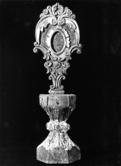 tronetto per esposizione eucaristica - ambito garfagnino (sec. XVIII)