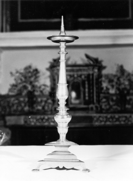 candeliere, serie - bottega lucchese (sec. XVIII)