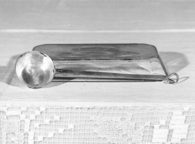 cucchiaio battesimale - bottega lucchese (sec. XVIII)