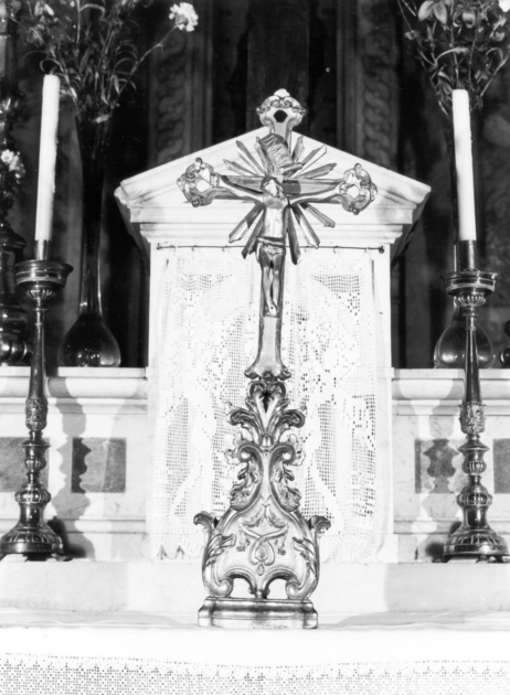 croce d'altare - bottega toscana (sec. XIX)