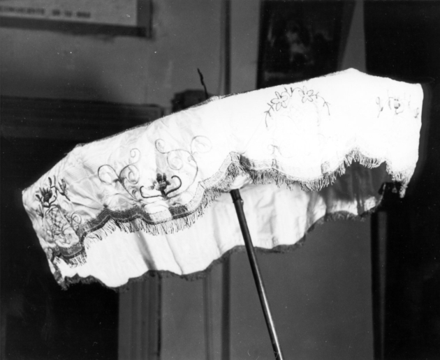 ombrellino processionale - manifattura toscana (sec. XX)