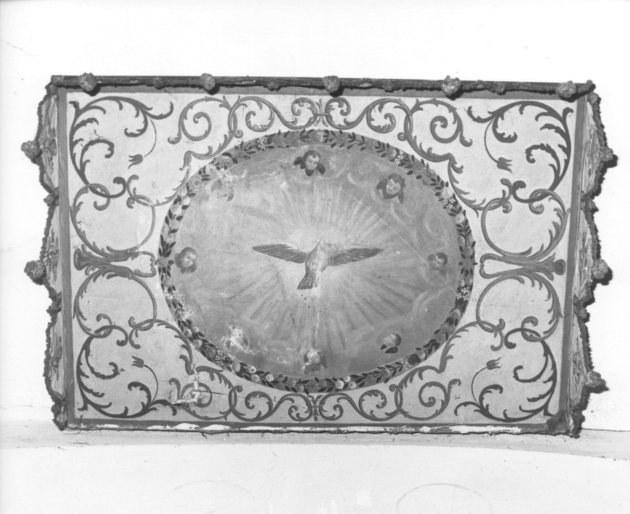 baldacchino d'altare - ambito garfagnino (fine/inizio secc. XVIII/ XIX)