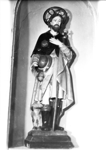 SAN ROCCO (statua) - bottega toscana (secc. XIX/ XX)