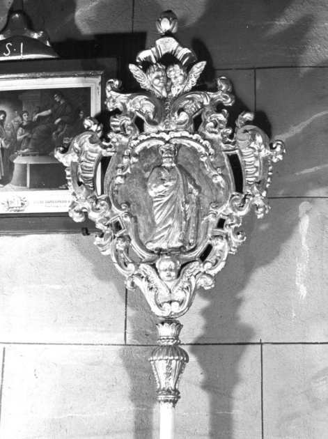 SAN JACOPO (emblema di confraternita) - ambito lucchese (sec. XIX)