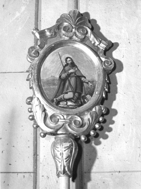 San Jacopo (emblema di confraternita) - ambito lucchese (sec. XIX)