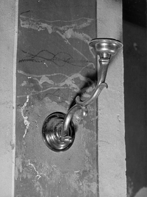 candeliere da parete, serie - bottega toscana (sec. XVIII)